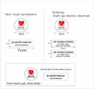 BẢNG TÊN CHO BỆNH VIỆN - MẪU 08