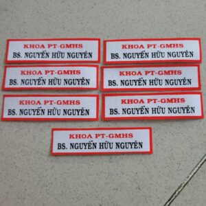 BẢNG TÊN CHO BỆNH VIỆN - MẪU 09