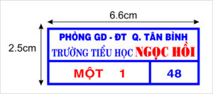 IN BẢNG TÊN PHÙ HIỆU HỌC SINH - MẪU 2