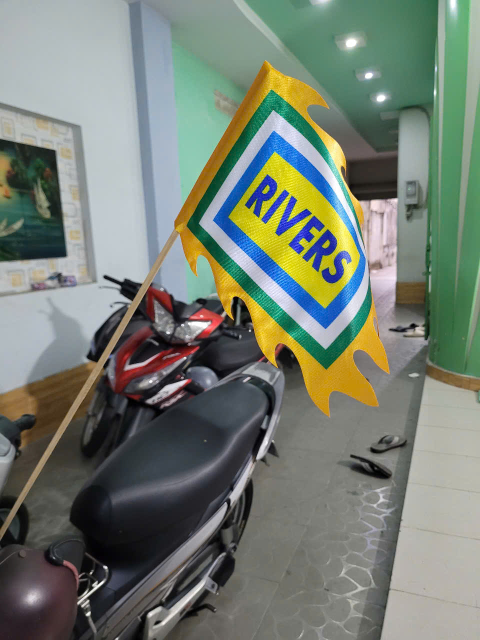 CỜ NGŨ SẮC - MẪU 4