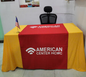 KHĂN TRẢI BÀN HỘI NGHỊ HỘI THẢO - MẪU 2