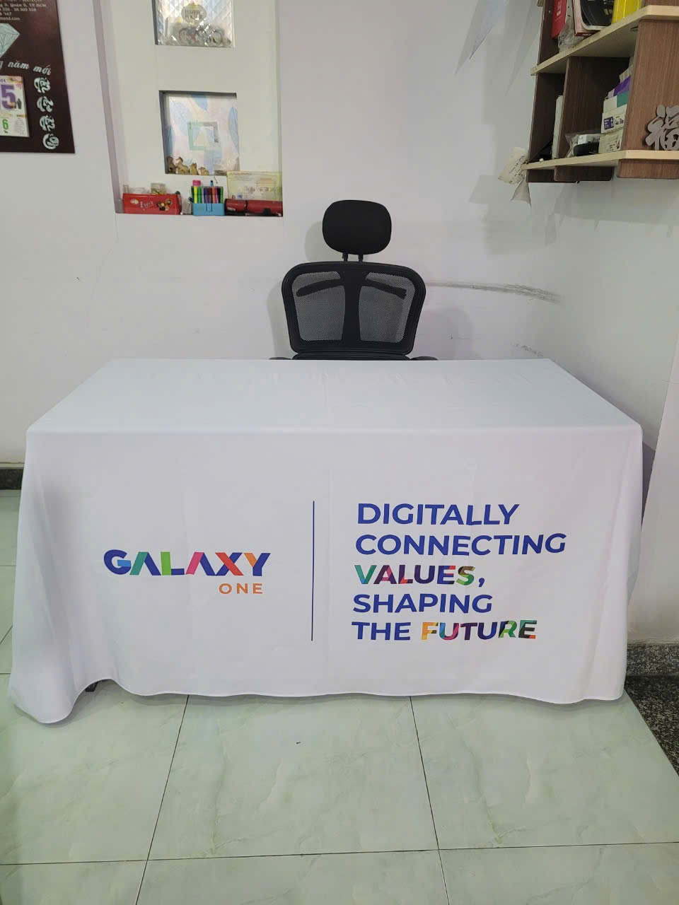 KHĂN TRẢI BÀN QUẢNG CÁO - MẪU 9