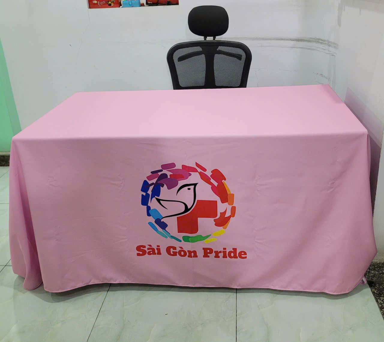 KHĂN TRẢI BÀN SỰ KIỆN - MẪU 7 - SÀI GÒN PRIDE