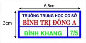 IN BẢNG TÊN HỌC SINH